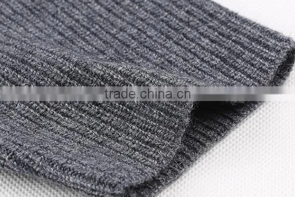 Cool Solid Color Sweater Long Sleeve Knitted Cardigan Men With Best Quality photo-5