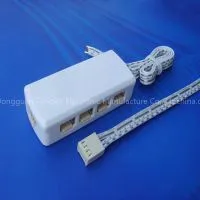 Warm White Color 9 Connections Junction Box in ABS LED RGB Changeable Colors With 4 Wires Connecting IR Rgb Sensor