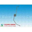 Woodworking Machine Round Wire Torsion Spring Zinc Coating 27.5MM Outside Diameter