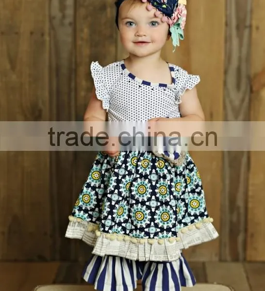 Conice Nini Girls Boutique Clothing Mustard Pie Sleeveless Clothes for Wholesale photo-5