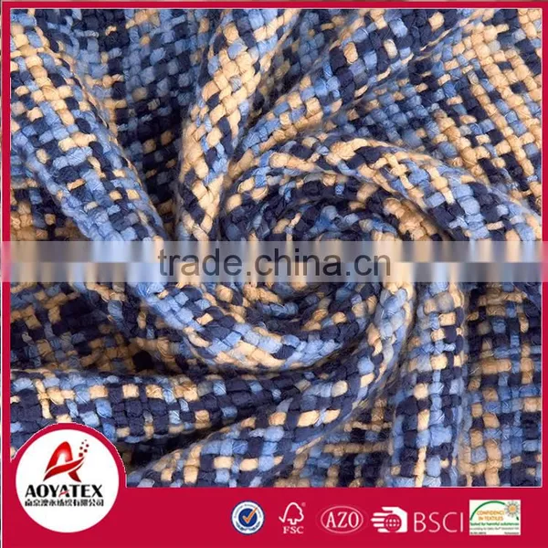 Cheap Factory Price Acrylic Hand Made Throw Knit Blanket photo-6