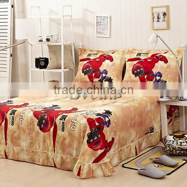 Big Hero 6 Bedding Set 100% Cotton Duvets Wholesale Cartoon Design Bedding Sets photo-4