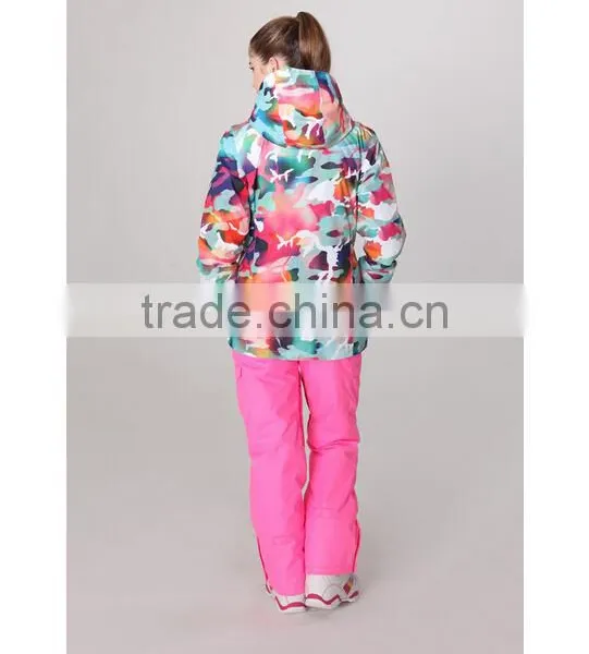 New Design Women Snowboard Jacket Multi-functional Ski Snow Wear for Lady Ski Jacket photo-4
