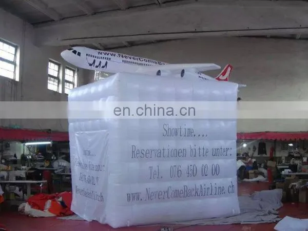 HOT !!!2015 LED Inflatable Cube Booth/ Inflatable Cube Photo Booth/inflatable Cube Photo Booth Kiosk photo-4
