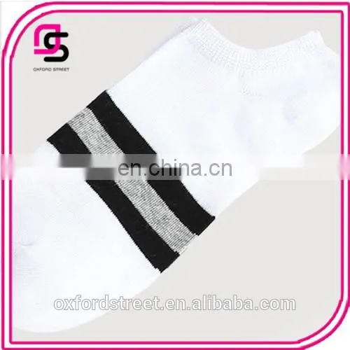 Summer Fashion Shallow Mouth Stripe Cotton Men's Socks photo-6