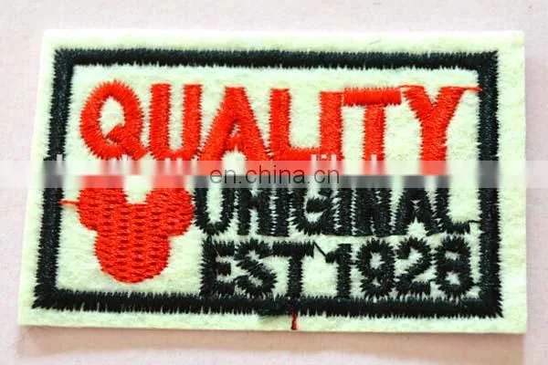 Thread Sticker Clothing Brand Woven Labels
