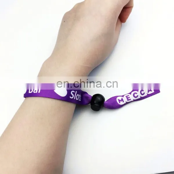 Custom Fabric Wristband for Event/festival Woven Wristband/woven Bracelet photo-4