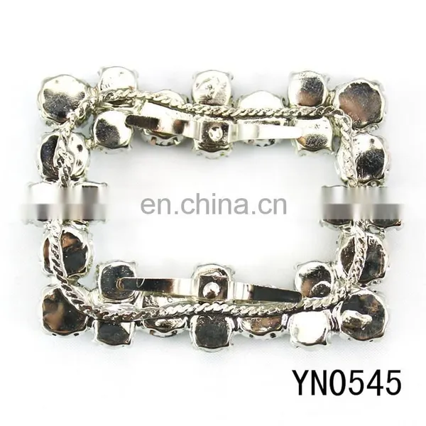 Cheap Round Rhinestone Square Accessories Buckle for Shoes photo-3