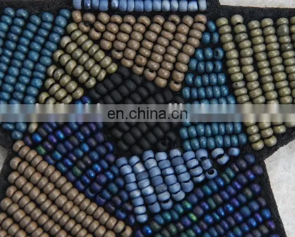 New Developing Star Beaded Patch Handmade Applique photo-4