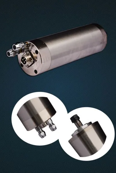 1.5KW Spindle Motor Water Cooling Electric Spindle for CNC Router photo-3