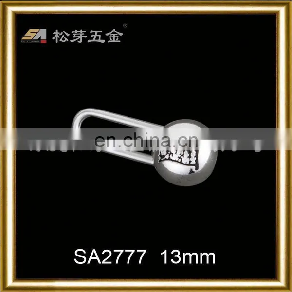 Metal Zipper Puller With Logo