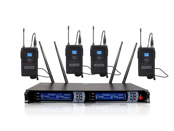 Wireless 4 Handheld/Conference/ Clip-on Microphones For Conference Room photo-2