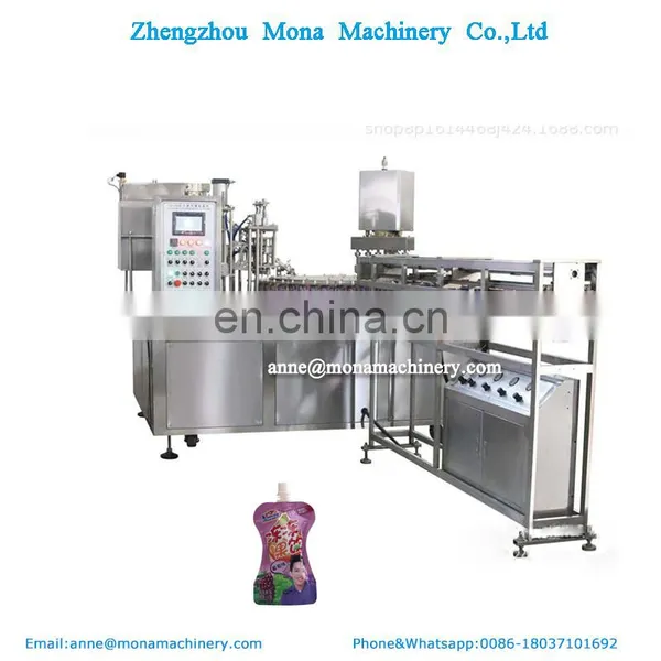 Beverage Filling Pouch Filling and Packing Machine Automatic Doypack Spout Pouch Filling Machine photo-5