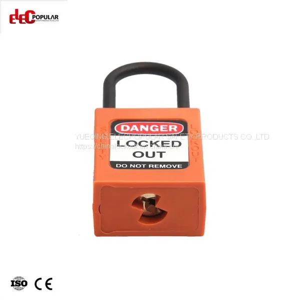 38mm Insulation Shackle Safety Padlocks EP-8531N~EP-8534N ABS Safety Padlock photo-2
