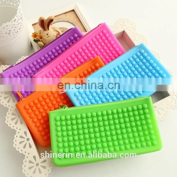 Cheap Women's Silicone Wallet Clutch Bag Zipper Wristlet Purse Handbag photo-4