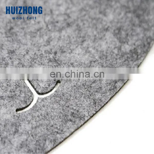 Merino Wool Felt Rectangle Mouse Pad photo-3