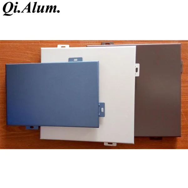 Exterior Decorative Metal Wall Panels Aluminum Solid Panel For Curtain Wall Design photo-3