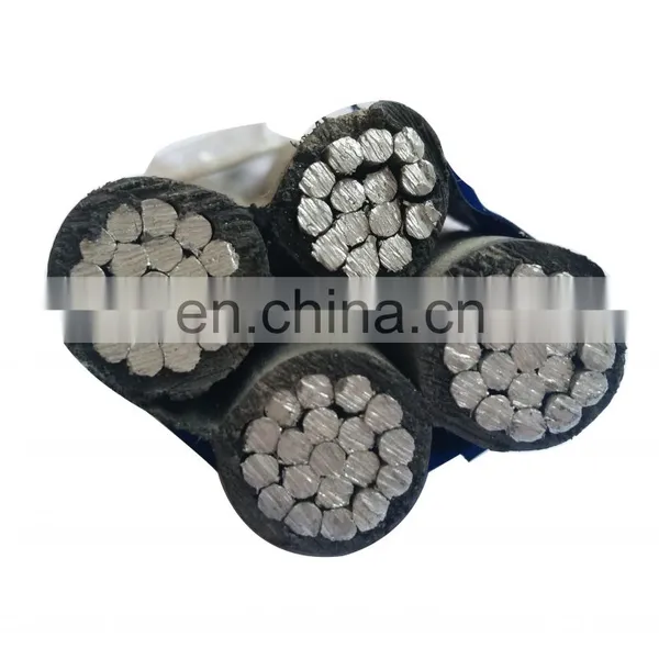 Overhead Aluminum Core LV Cable YJLV 1*185mm XLPE Insulated PVC Sheathed ABC Power Cable photo-5