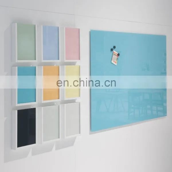 Dongguan Factory Direct Tempered White Spray Glass Marking Board photo-4