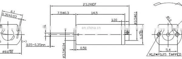 FF-K20VA-06205 5800rpm 3V DC Brush Micro Motor for Personal Care Products and Beauty Products photo-3