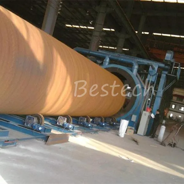 Round Steel Pipe Outer Wall Shot Blasting Machine photo-3