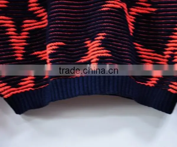 Women Clothing Colourful Mottled Pullover Blended Women Knitted Sweater photo-4