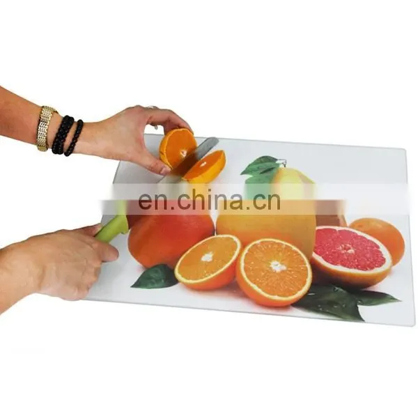 High Quality Cutting Boards For Kitchen, Surface Saver Tempered Glass Cutting Board photo-2