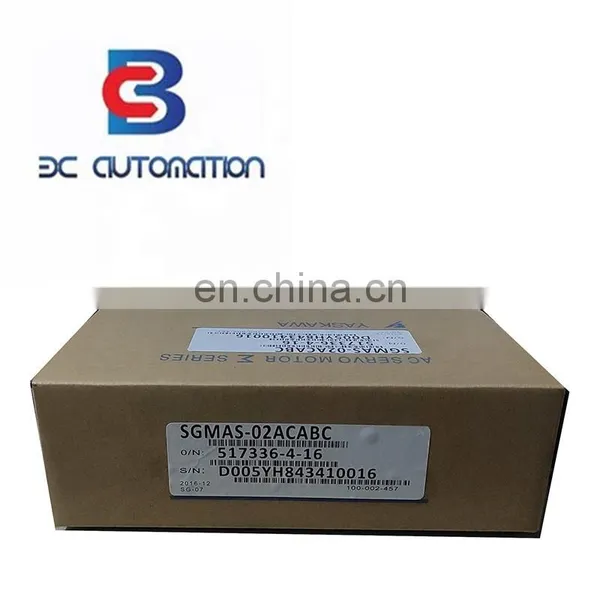 Factory Direct Slaes Yaskawa AC Servo Motor Price 100W SGMAS-02ACABC Motion Controller photo-5