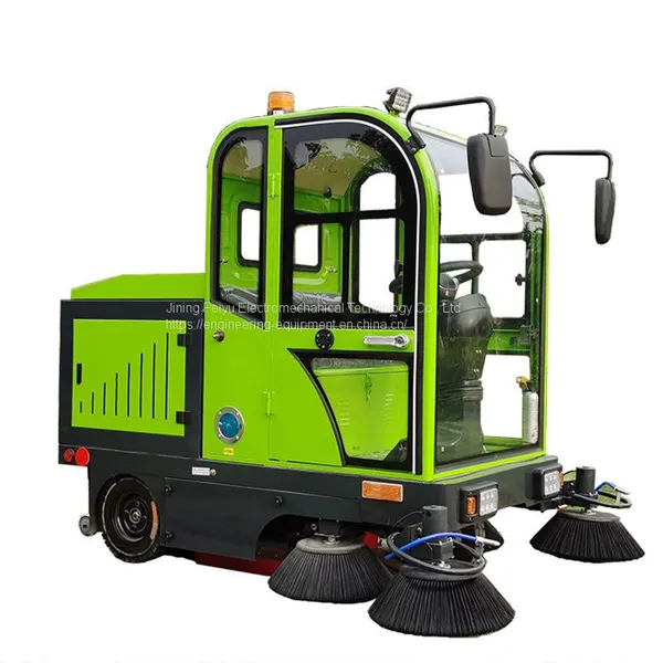 Road Property Sanitation Vehicle Outdoor Garbage Sweeper Electric Sweeper Industrial Sweeper photo-2