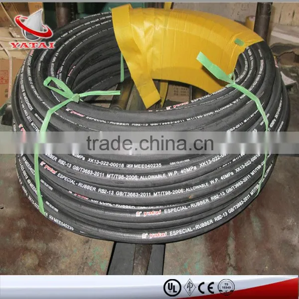 Smooth Hydraulic Hose Steel Wire Braided Steam Hose photo-5