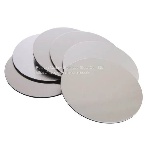 Stainless Steel S201 J1 J2 J3 S410 Sheet Metal Circle Cold Rolled Stainless Steel Ss Cookware Circle photo-5