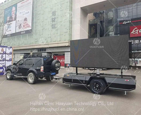 P5 LED Display Screen Mobile Billboard Trailer for Brand Advertising Release photo-3