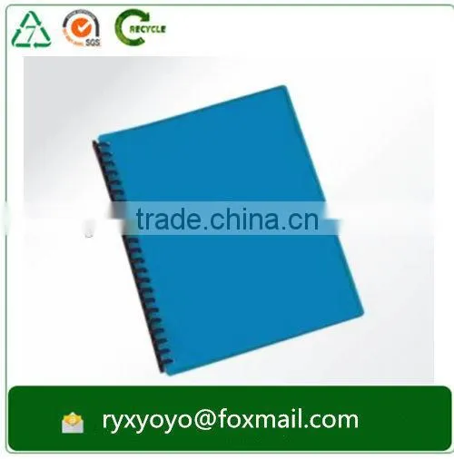Wholesale 20 Pockets a4 Size Loose-leaf Clear Plastic Display Book With 23 Holes photo-6