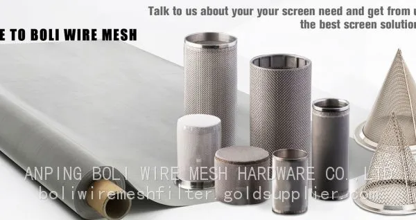 Customized SS 904L 316L 430 Stainless Steel Wire Mesh ,Dutch Weave for Precise Micron Filtration Stainless Steel Mesh Screen photo-2