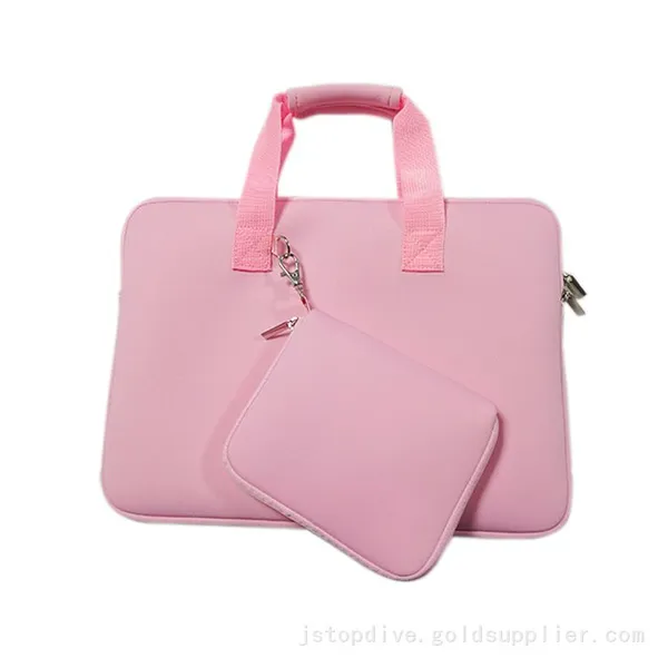 Customized 15.6 Inch Neoprene Laptop Sleeve Handbag photo-3