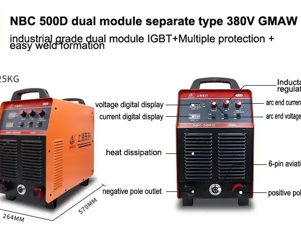 Shanghai Donsun Heavy Industry Dual IGBT Soft Switch MMA MIG MAG Welding Machine photo-2