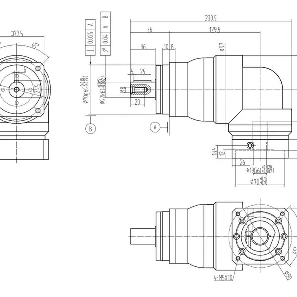 MKDR Series Planetary Reducer Gearbox photo-2