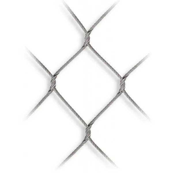 Hot Sale SS 304 316 316L Security Screen Protect Cable Mesh Aviary Birds Netting Cable Cages Mesh Closure Net