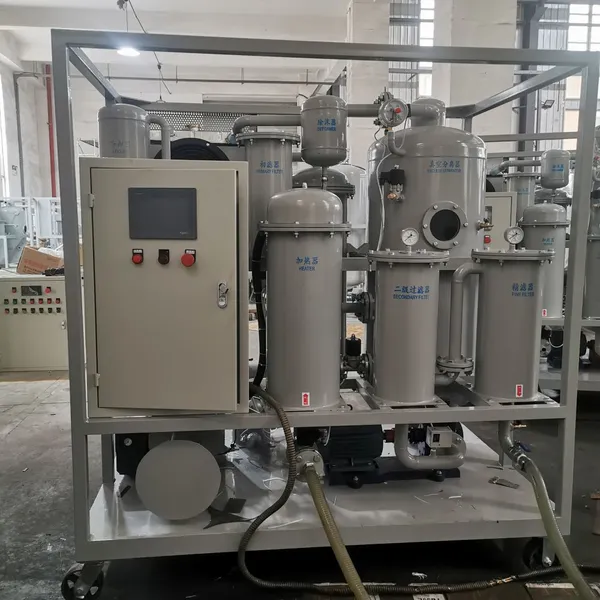 ZJD Vacuum Dehydration Oil Purification Machine