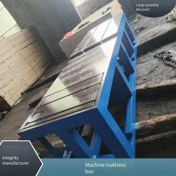 Inspection Cast Iron Square Box, Heightening Pad Box Auxiliary Platform, T-slot Measuring Square Tube Auxiliary Workbench, Customized by Junyuan photo-5