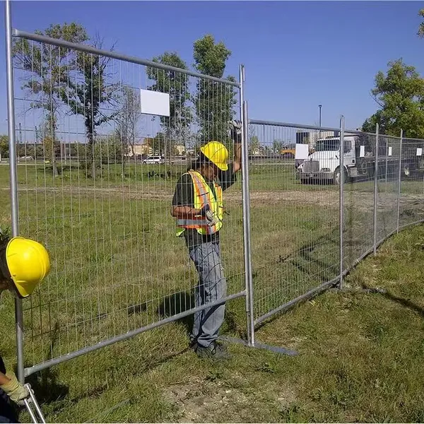 Galvanized Steel Australia Temporary Fence With 1.8m Height and 2.4m Panels photo-4