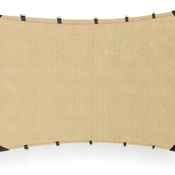 90% Shade Cloth FT Durable HDPE Mesh Tarp With Grommets UV Protection Sunblock Net for Garden photo-3