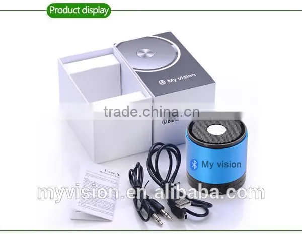 788S Best Chiristmas Gifts my Vision Bluetooth Speaker Aluminum Bluetooth Speaker photo-2