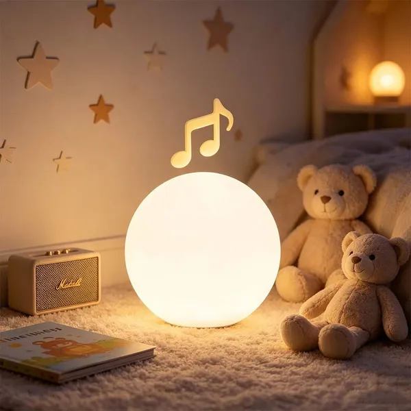 Factory Wholesale of New Glowing Ball Speakers With Wireless Connectivity, High-quality Sound Quality, and Customizable Logos