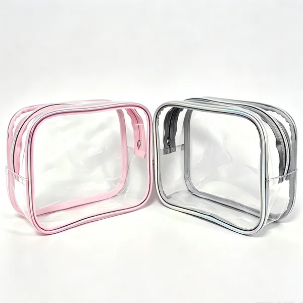 Clear PVC Travel Cosmetic Bag photo-5