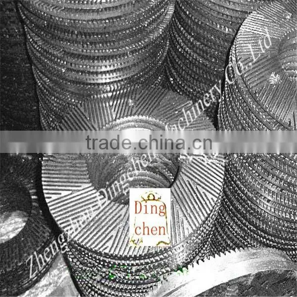 Refiner Disk for paper pulp making with spec