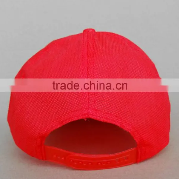 Manufacture 5 Panel Red Promotion Hat photo-4
