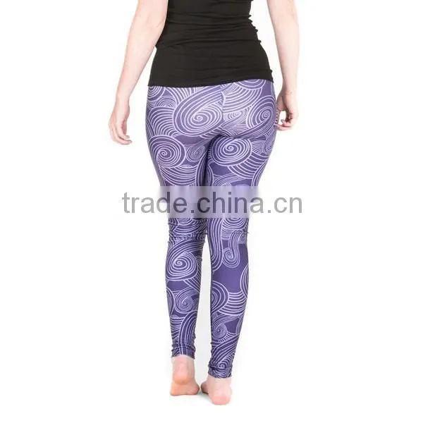2016 Full Custom Sublimation Custom Compression Pants Men photo-3