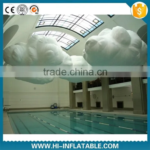 Inflatable Cloud Decoration Inflatable Brand With Led Light
