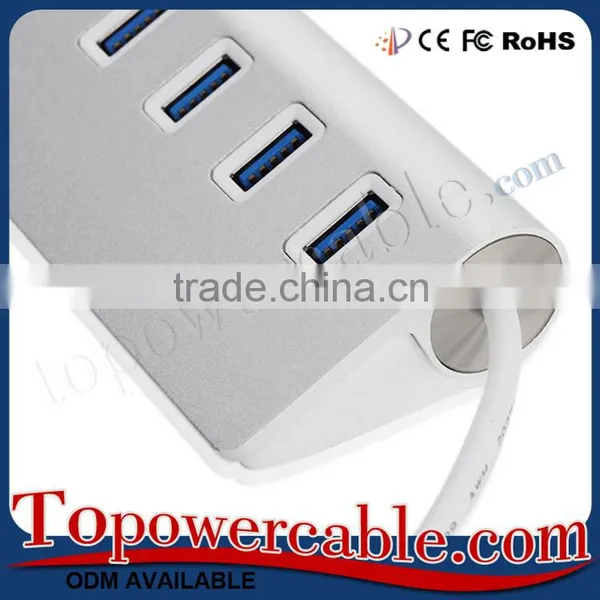 Premium High Speed Factory Price Aluminum External Usb 3.0 7 Port Hub photo-4